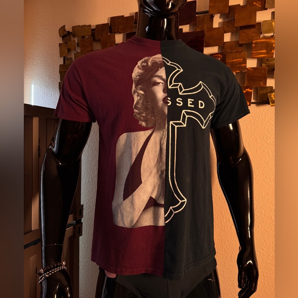 Popular Poison Men’s Marilyn Monroe Blessed T Shirt